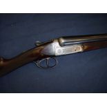 C Charles Hellis & Son 12 bore side by s