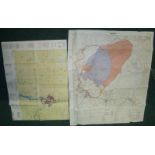 Small selection of military maps includi