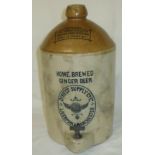 Direct Supply Company Ltd Liverpool And Manchester Home Brewed Ginger Beer flagon with dispensing