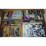 Large Selection of assorted football programmes dating 1970's onwards including Leicester, Exeter,