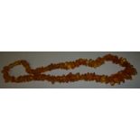 Light amber necklace