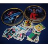 Selection of 'The Hamilton Collection Star Trek' collectors plates and selection of Anglo