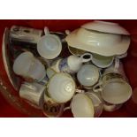 Extremely large selection of commemorative ware including cups, saucers, plates, beakers, mugs etc.