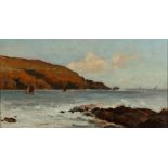 Property of a gentleman - David C. Jenkins (British, d.1916) - ONCHAN POINT FROM JACKS BAY, ISLE