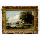 Property of a lady - attributed to Joseph Stannard (1797-1830) - ON THE BANKS OF THE YARE - oil on