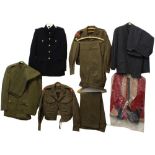 Property of a gentleman - a quantity of military uniform of an officer (Lieutenant and Captain) of