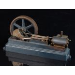 Property of a deceased estate - a Stuart working model mill engine, 8.7ins. (22cms.) long (