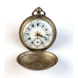 Property of a deceased estate - a late 19th / early 20th century Dutch silver cased pocket watch