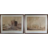 Property of a gentleman - after Thomas Daniell - 'THE JUMMAH MUSJED, DELHI' (plate no.1) and '