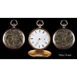 Property of a gentleman - a late 19th / early 20th century Swiss key wind pocket watch, marked