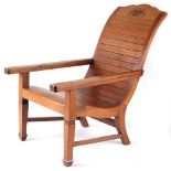 Property of a lady - an Indian teak planter's chair (see illustration).