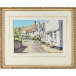 Property of a deceased estate - Rita Greig (1918-2011) - 'STOKENHAM' - watercolour, 7.25 by 10.5ins.