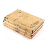 Property of a lady - three books by MILNE, A.A., illustrated by E.H. Shepard, comprising 'Winnie-