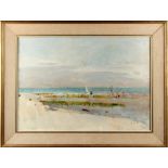 Property of a deceased estate - Rodney Joseph Burn RA (1899–1984) - WEST WITTERING BEACH - oil on