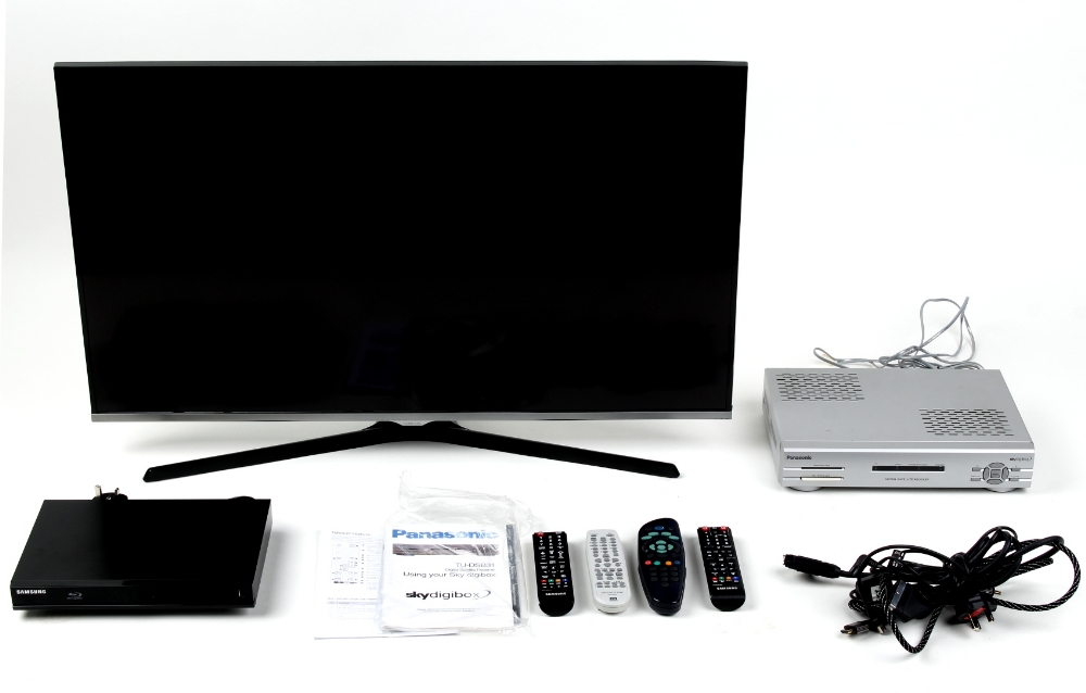 Property of a deceased estate - a Samsung UE40J5100AK television; together with a Samsung BD-