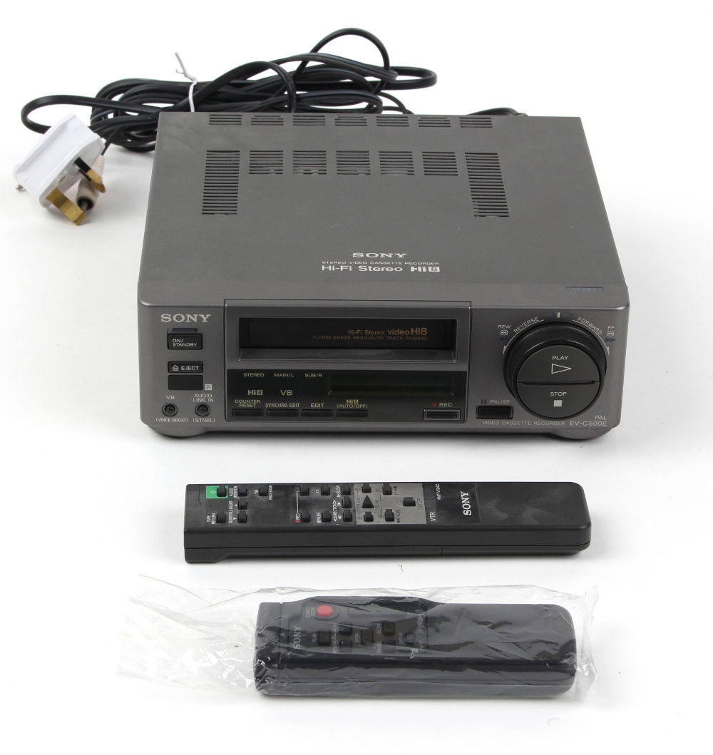 Property of a deceased estate - a Sony EV-C500E Hi8 recorder (see illustration).