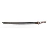 Property of a gentleman - a Japanese wakizashi blade, 18th / 19th century, the tang with single