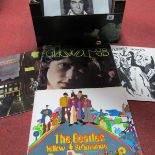 The Doors First LP s/t, UK 1st press, textured orange label, Matrix EKL 400L A/B, mono; The