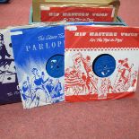 A Nice Collection of Over Fifteen 78rpm Rock 'n' Roll 78rpm Records, including Elvis 'Lawdy Miss