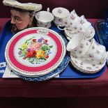 Beswick Jug of Henry VIII, Royal Albert bone china tea service (seconds), XIX Century blue and white