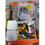 A Large Quantity of Lego, predominantly space, including boxed sets, #6970, #6927, #6929 and #918,