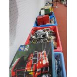 Five Boxes of Built Largely 1:24th Scale Lorry Kits, and parts for spares/repairs, with a further