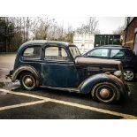 1936 Pre-War Standard Flying Nine Saloon (CWJ 109), Garaged for 40/45 years.