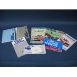 A Small Quantity of Ford Escort Mk II Literature, handbooks etc.