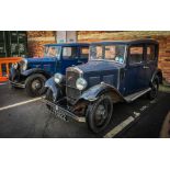 1933 Pre-War Austin Ten (VN 5122) in Blue over Black, 1141cc Four-Cylinder Side-Valve Engine