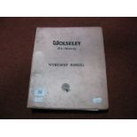 An Original Wolseley Six-Ninety Workshop Manual.