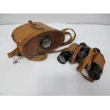 A Superb Pair of Mid XX Century Binoculars, made for the U.S. Army Signal Corps by Bausch & Lomb,