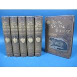 The Royal Natural History, edited by Richard Lydekker, vols I to VI, 1893-1896, pub. Frederick Warne