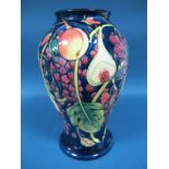 A Moorcroft Pottery Prestige Master Vase, decorated in the Queens Choice design by Emma Bossons,