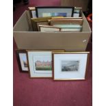 Quantity of Prints, including Lowry, bible, etc:- One Box