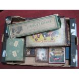 A Quantity of Early XX Century and Later Toys and Nursery Items, including Croquet, Tiddly Tennis