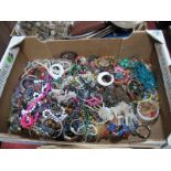 A Mixed Lot of Assorted Costume Jewellery:- One Box