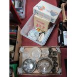 Whitefriars Sundaes, in original box, Elme goblet, other glassware:- Two Boxes