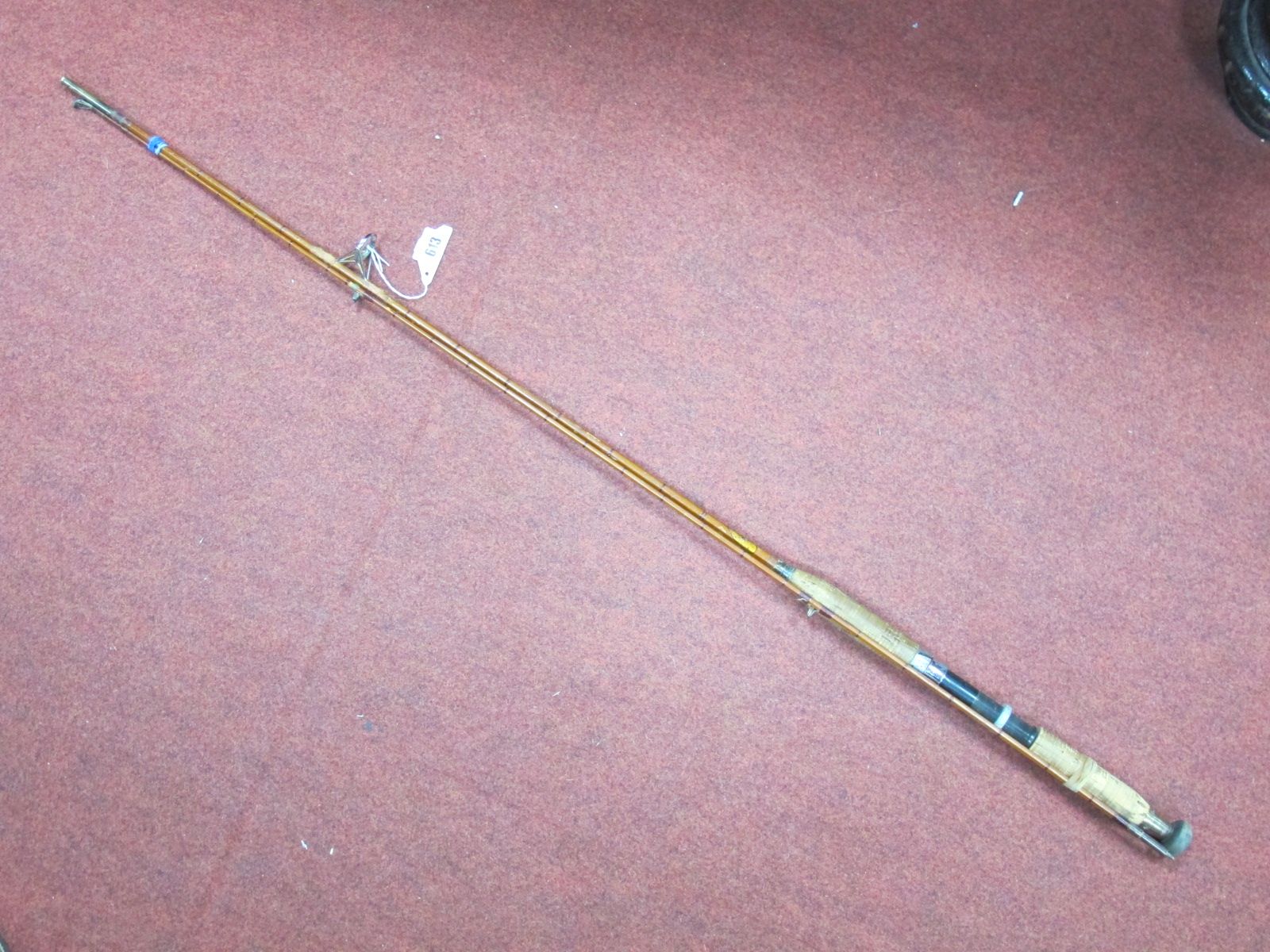 Fishing Interest- An Allcocks "Light Caster" Two Piece Flyrod.