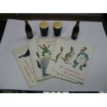 Guinness Memorabilia- Nine period postcards by Alex Thom & Co Ltd. Dublin, each featuring animal