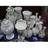 A Collection of Later XX Century China Decorative Vases, jars, etc, varying designs including