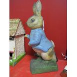 Mid XX Century Peter Rabbit Shop Display, approximately 42cms tall. In need of a clean.