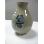 A Moorcroft Pottery Vase, decorated with the Bursting Bubbles design by Emma Bossons, shape 7/7,