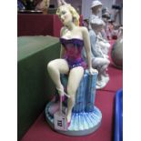 Kevin Francis Pottery Figure of "Marilyn Monroe", Limited Edition to 2000, No. 329 of 500 in this