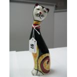 Lorna Bailey - Deco the Cat, limited edition 1/1 in this colourway.