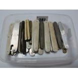 An Assortment of Penknives, including many G.Ibberson & Co, made in England, Sheffield, examples