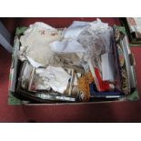 Cottons, Linens, Needlework and Accessories:- One Box