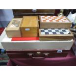 Challenger '10' Chess, by Fidelity Electronics, Russian chess, others in mineral, boxwood,