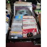 A Quantity of LP's, EP's and 45rpm's including Elvis, Altered Images, Police, Manfred Mann etc;