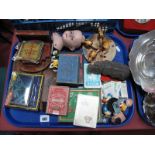 Small Games and Toys, including advertising playing cards (Marroni etc), Kay metal puzzles,