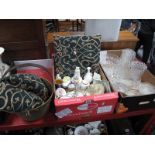 Hobnail and Cut Glassware, Hammersley sugar caster Coalport, Paragon, Aynsley, other ceramics:-